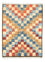 Berber tæppe - 206 x 143 cm - farvet