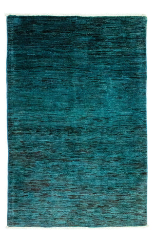 Ziegler Tæppe - Moderne - 145 x 97 cm - benzinblå