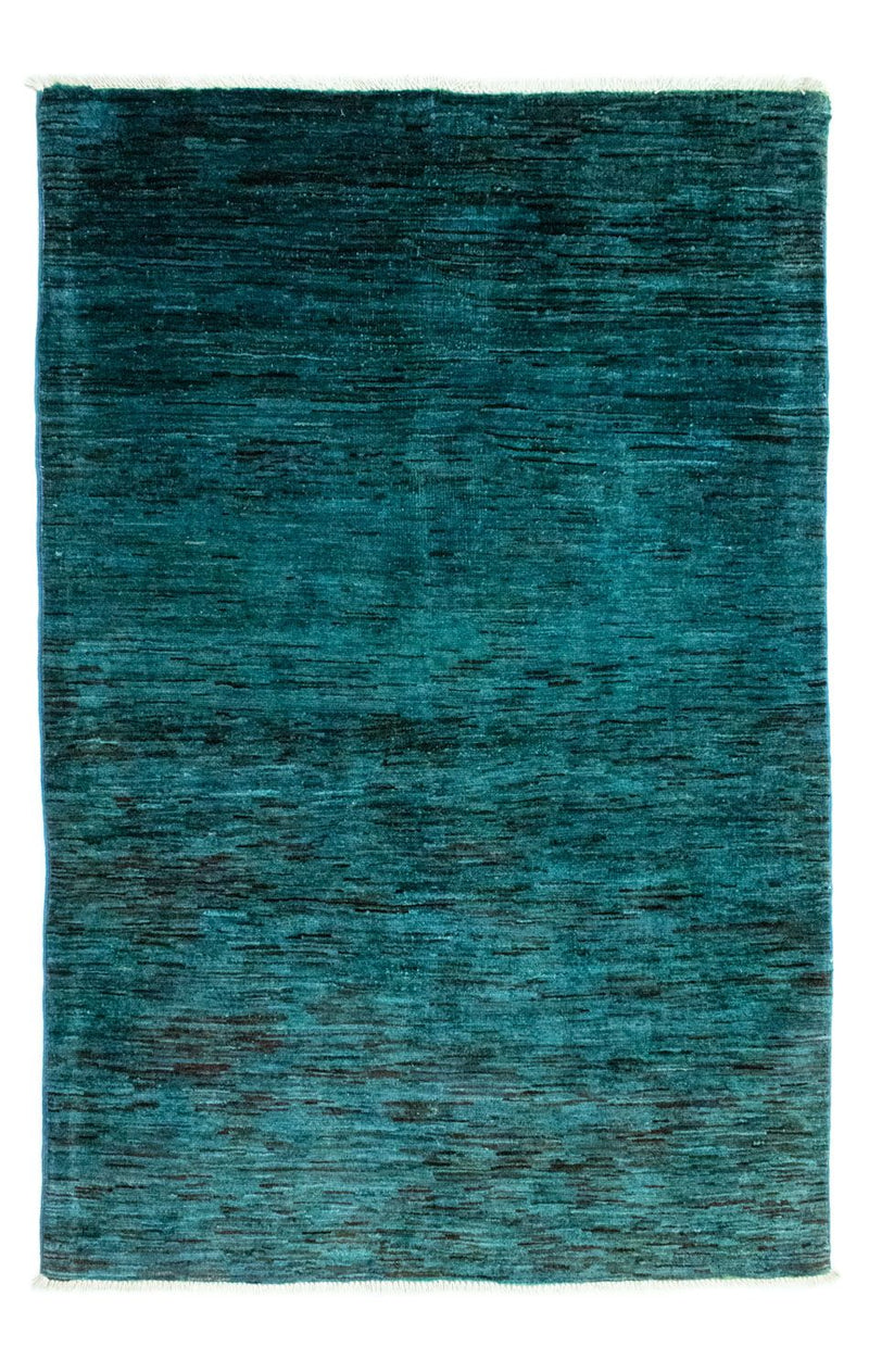 Ziegler Tæppe - Moderne - 145 x 97 cm - benzinblå