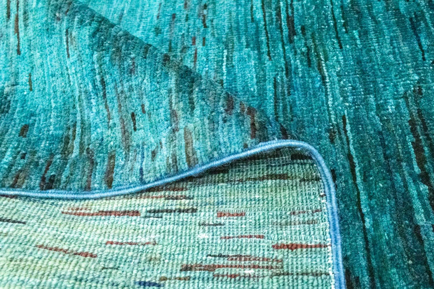 Ziegler Tæppe - Moderne - 145 x 97 cm - benzinblå