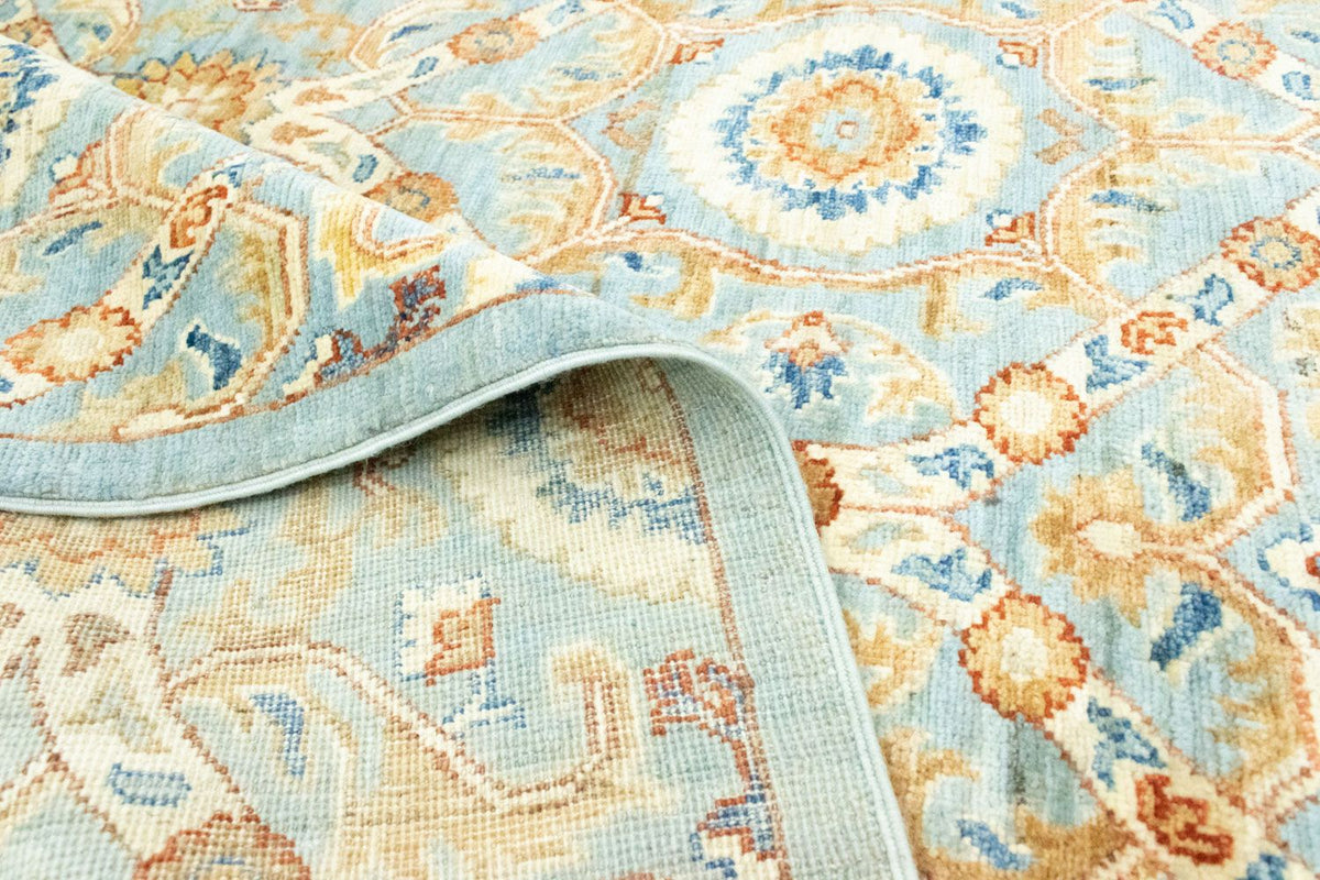 Løber Ziegler Tæppe - Moderne - 194 x 100 cm - grøn