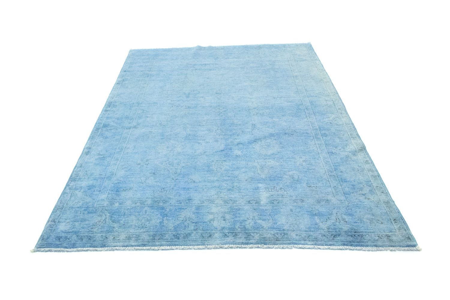 Ziegler Tæppe - Moderne - 215 x 151 cm - lyseblå