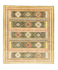 Ziegler Carpet - 173 x 155 cm - grøn