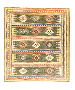 Ziegler Carpet - 173 x 155 cm - grøn
