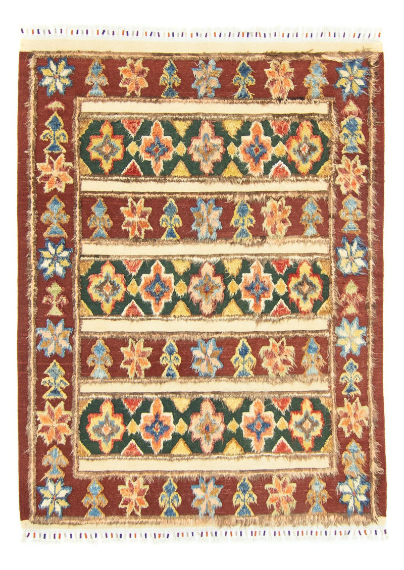 Berber tæppe - 211 x 158 cm - rød