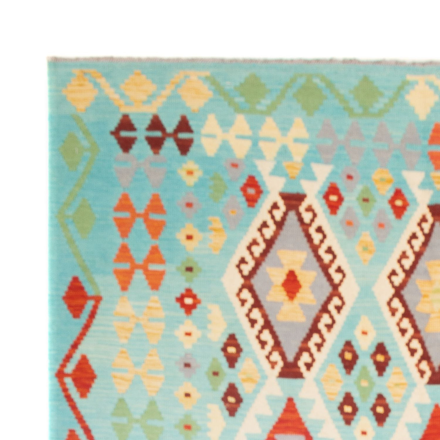 Kilim Maimana Tæppe 250x176cm - Uldtæppe