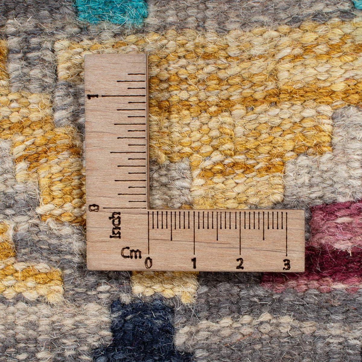 Kelim Carpet - Splash - 251 x 176 cm - flerfarvet