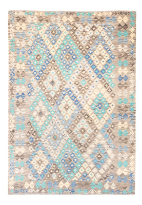 Kelim Carpet - Splash - 241 x 174 cm - flerfarvet
