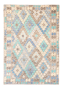 Kelim Carpet - Splash - 241 x 174 cm - flerfarvet