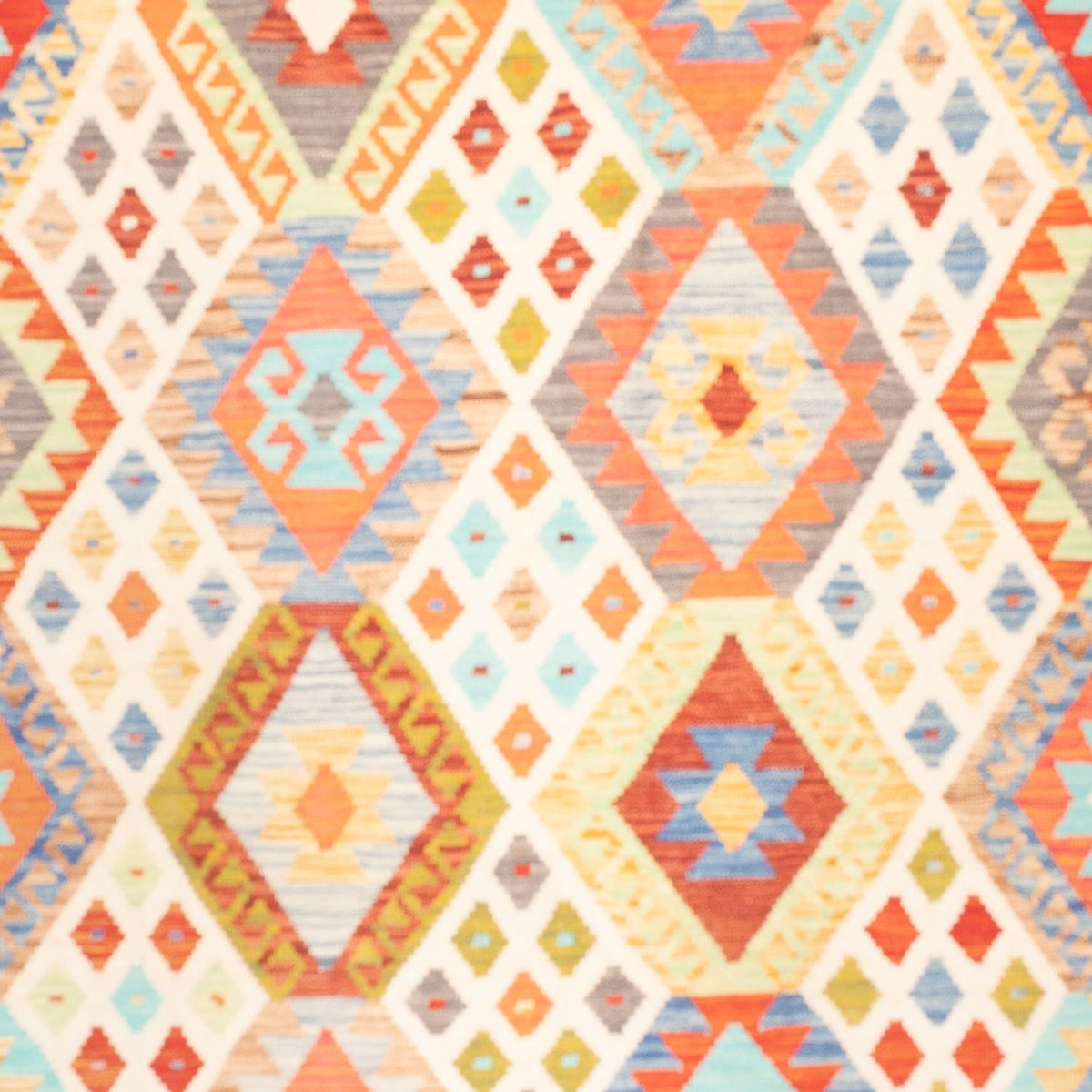 Kelim Carpet - Splash - 248 x 177 cm - flerfarvet