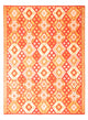 Kilim Maimana Tæppe 253x176cm - Uldtæppe
