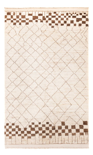 Berber tæppe - 228 x 156 cm - lysegrå