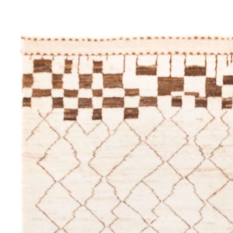 Berber tæppe - 228 x 156 cm - lysegrå