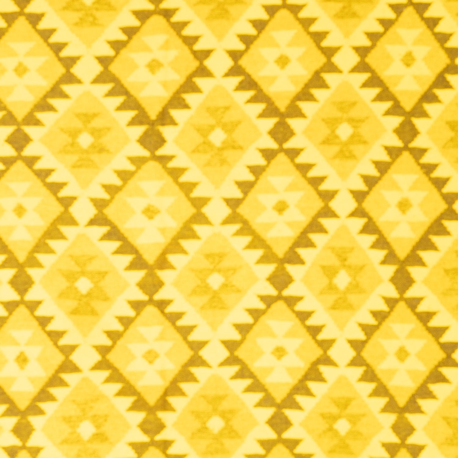 Kelim-tæppe - Trendy - Vintage / farvet - 237 x 169 cm - gul