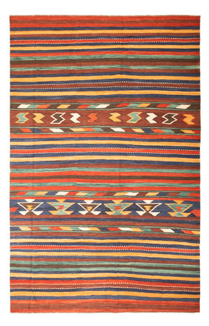 Kelim-tæppe - orientalsk - 304 x 198 cm - flerfarvet