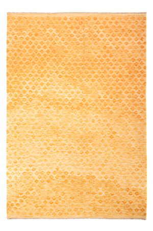 Kelim-tæppe - Trendy - Vintage / farvet - 247 x 177 cm - sennepsgul