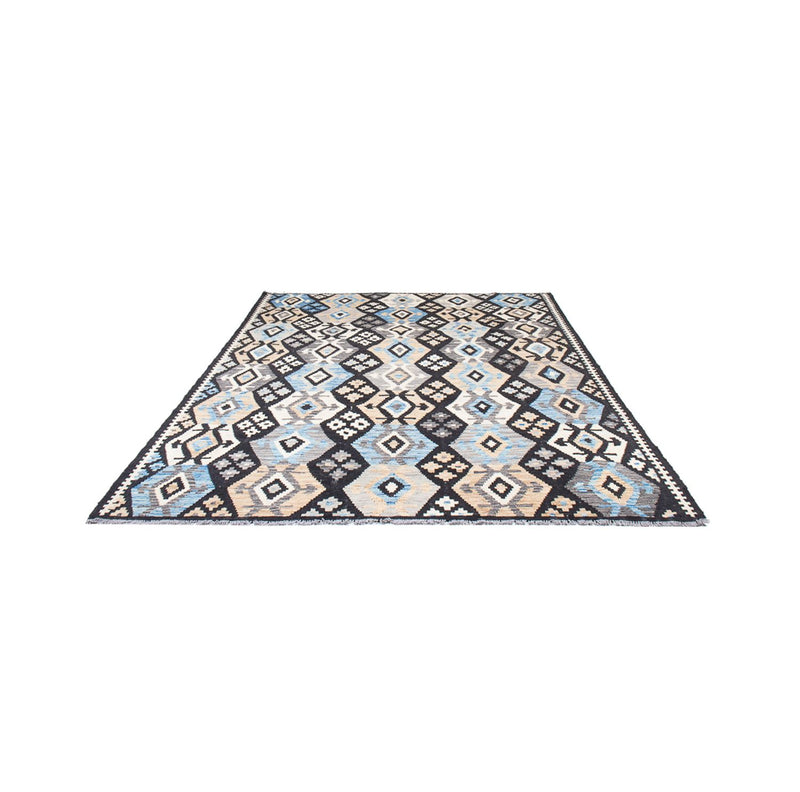 Kelim Carpet - Splash - 247 x 175 cm - flerfarvet