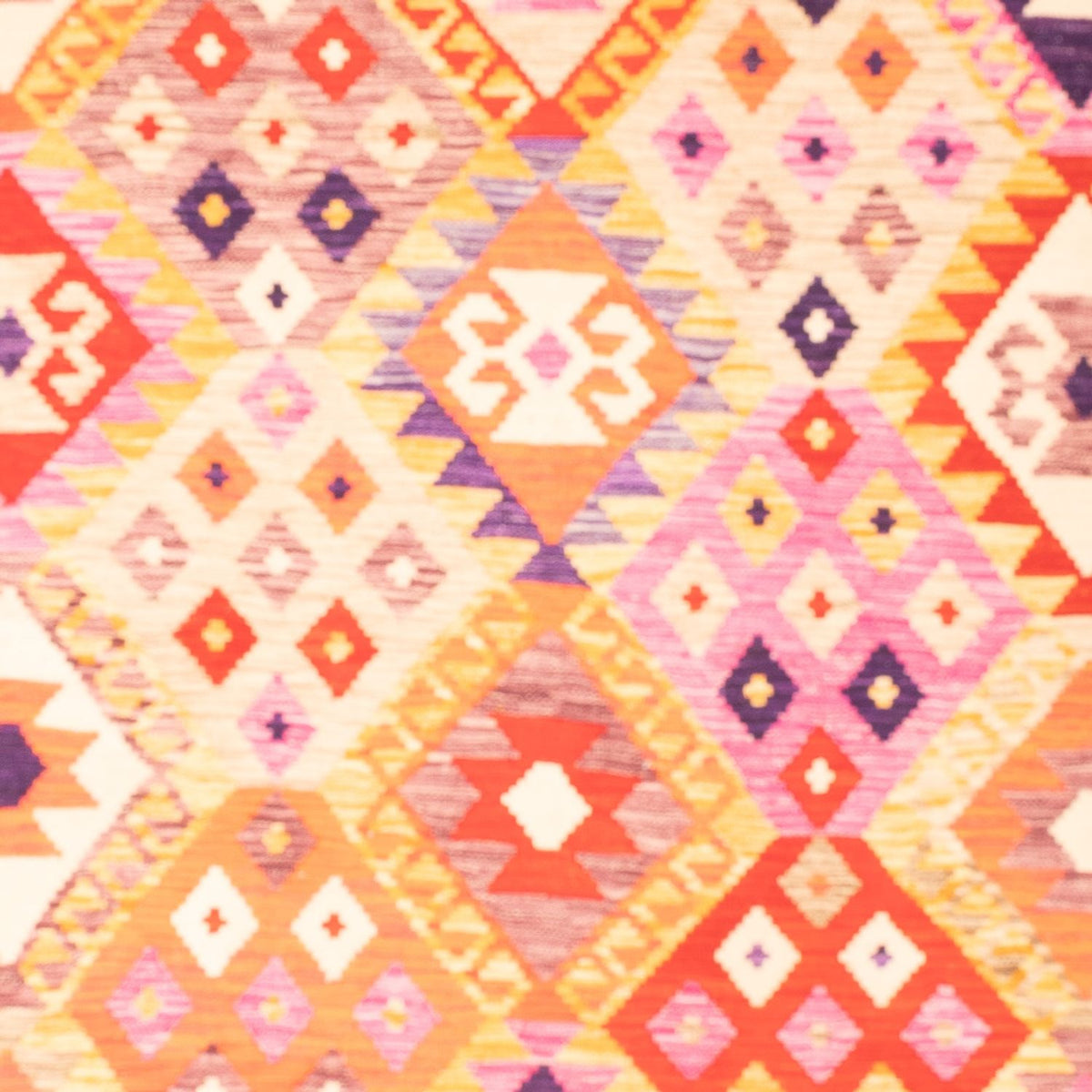 Kelim Carpet - Splash - 236 x 177 cm - flerfarvet