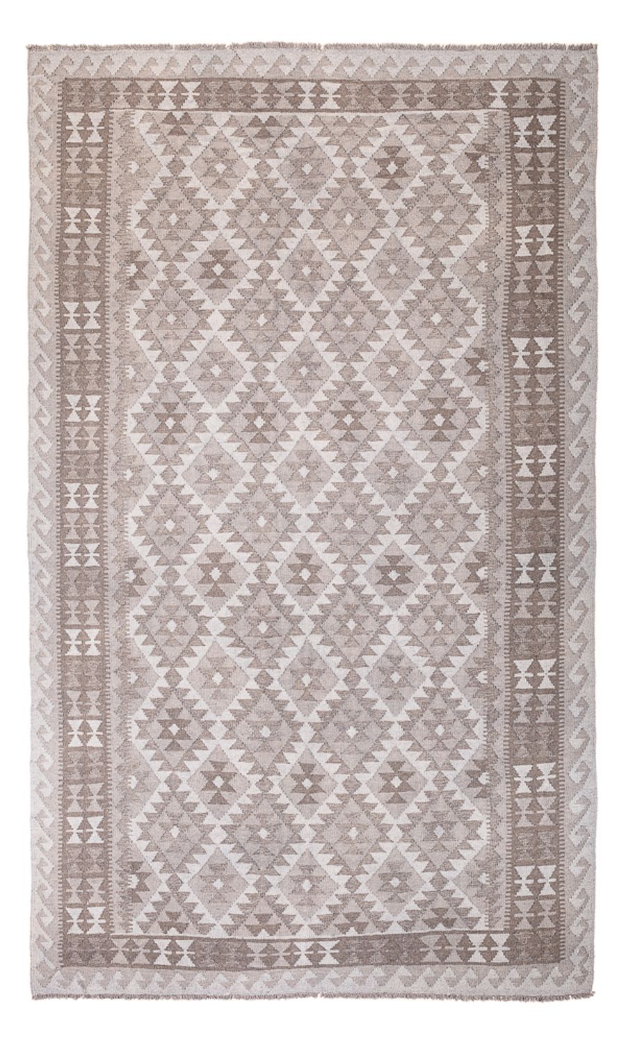 Kelim-tæppe - Trendy - 296 x 186 cm - grå