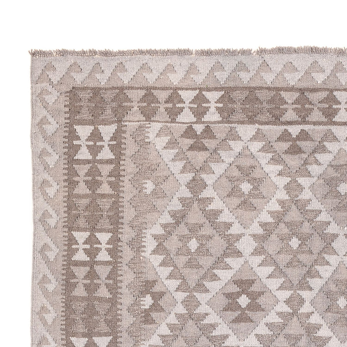 Kelim-tæppe - Trendy - 296 x 186 cm - grå