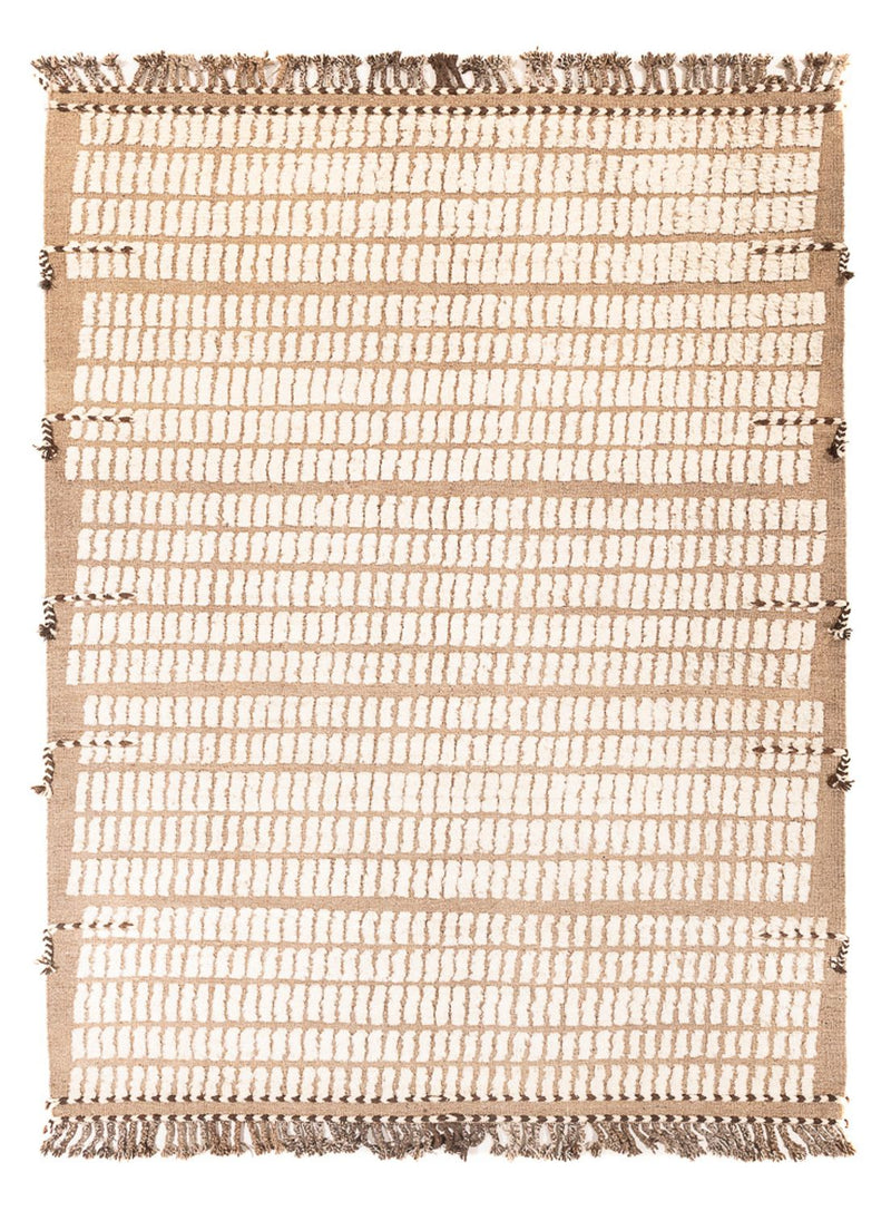 Berber tæppe - 289 x 215 cm - lys beige