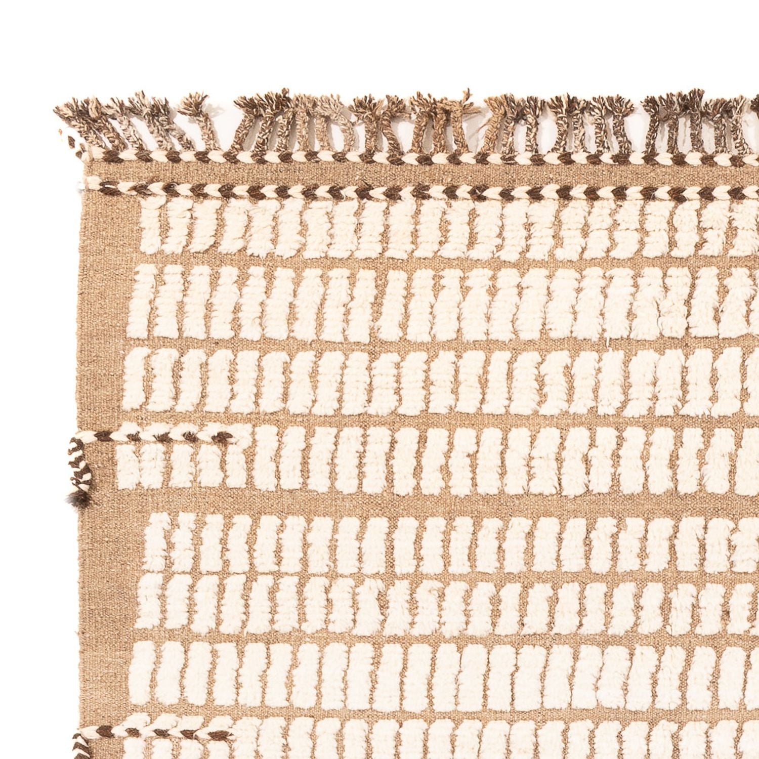 Berber tæppe - 289 x 215 cm - lys beige