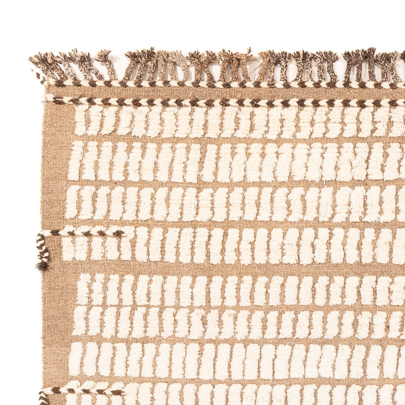 Berber tæppe - 289 x 215 cm - lys beige