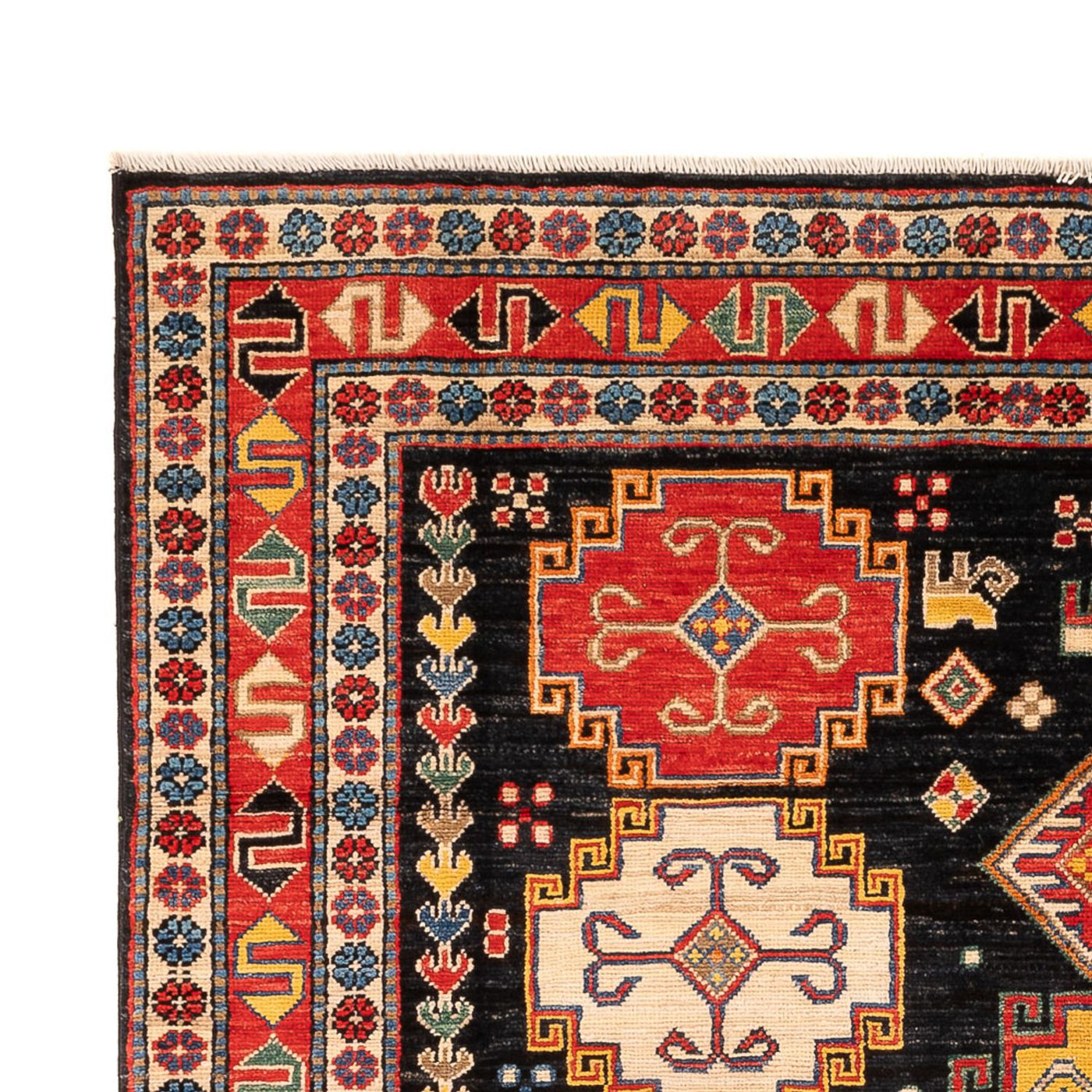 Kazak Tæppe 199x152cm - Orientalsk tæppe