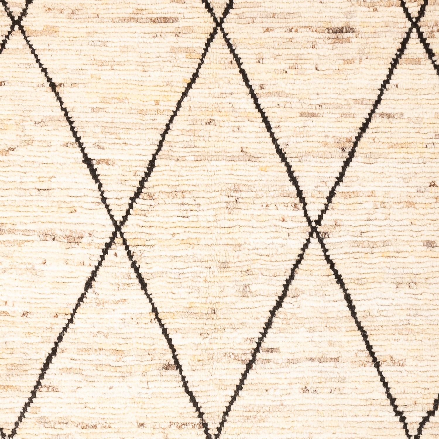 Berber tæppe - 199 x 148 cm - lys beige