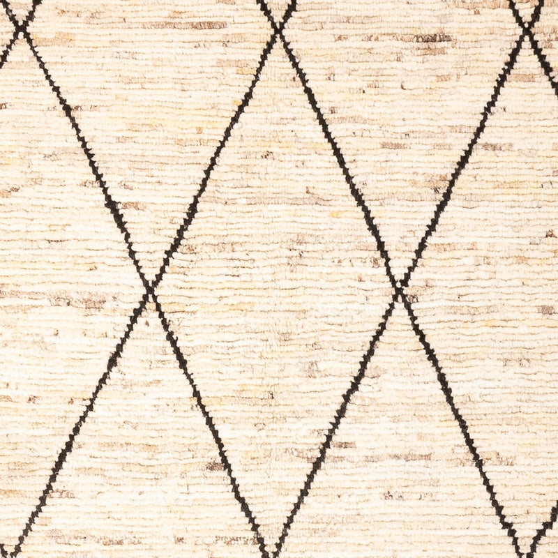 Berber tæppe - 199 x 148 cm - lys beige