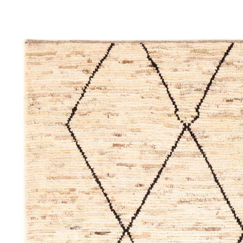 Berber tæppe - 199 x 148 cm - lys beige