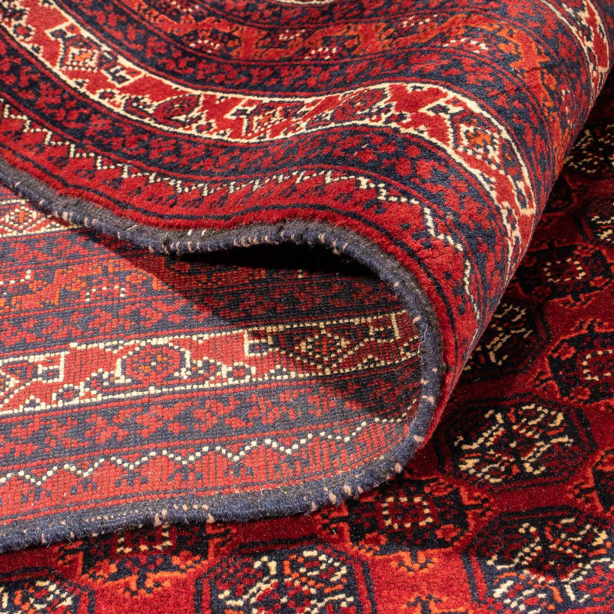 Afghansk tæppe - Bukhara - 300 x 200 cm - rød