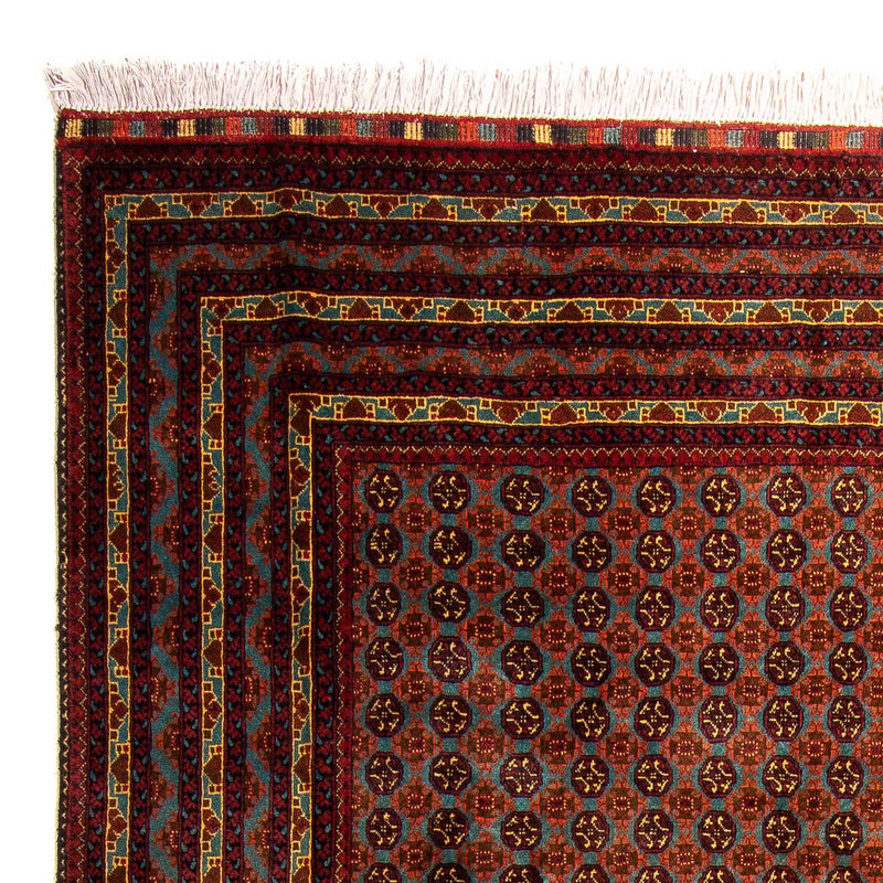 Afghansk tæppe - Bukhara - 304 x 200 cm - flerfarvet