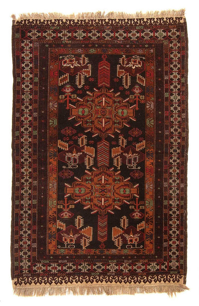 Afghansk tæppe 127x189cm - Orientalsk tæppe