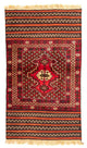 Afghansk kilim Tæppe 87x155cm