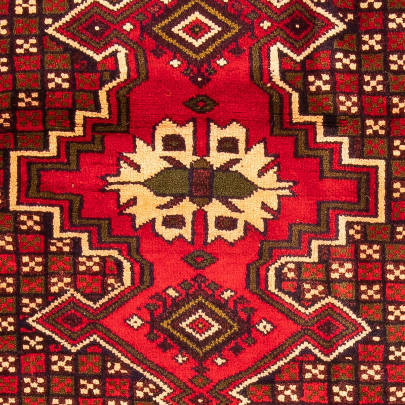 Kelim-tæppe - orientalsk - 155 x 87 cm - rød