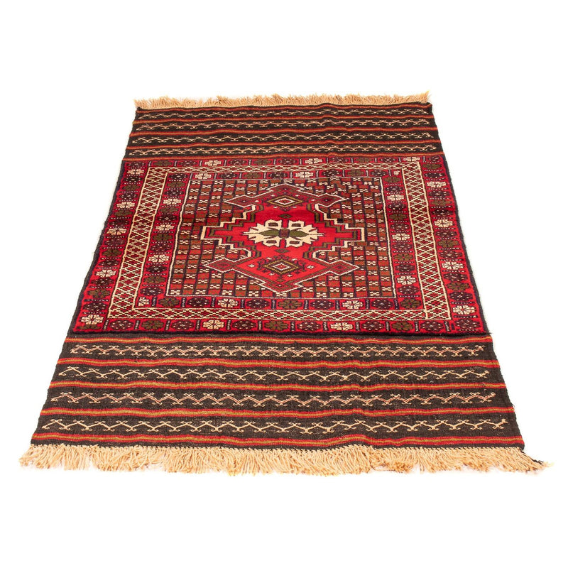 Kelim-tæppe - orientalsk - 155 x 87 cm - rød