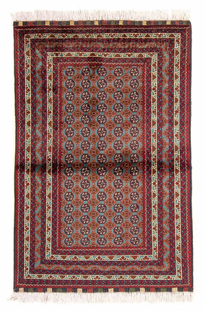 Afghansk tæppe - Bukhara - 150 x 100 cm - flerfarvet