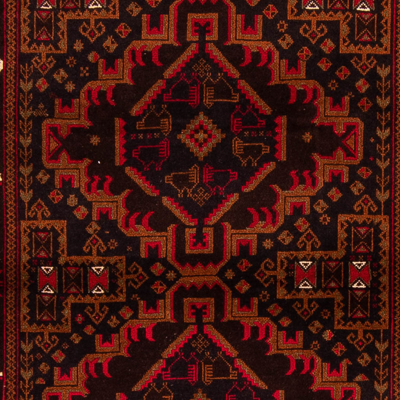 Baluch-tæppe - 204 x 125 cm - brun
