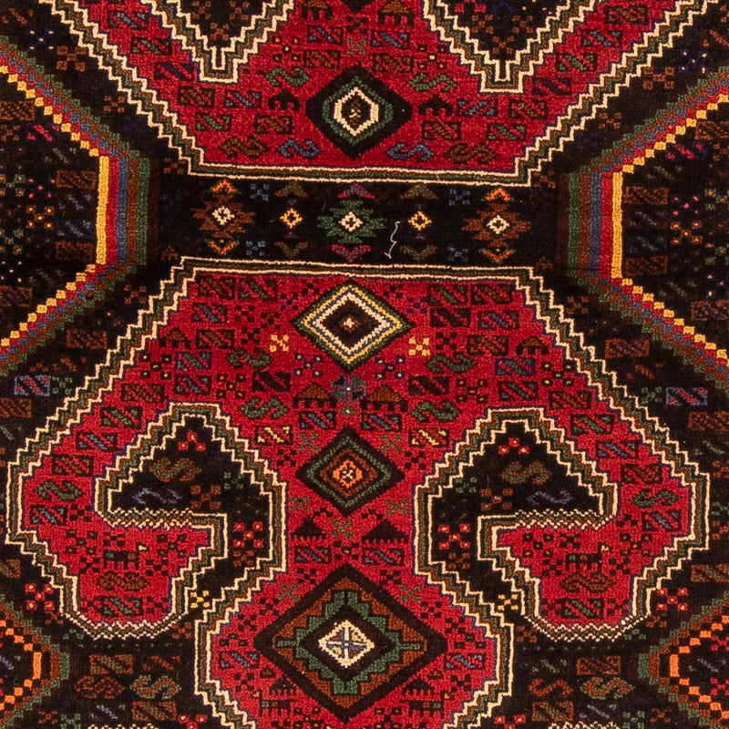 Løber Baluch-tæppe - 214 x 115 cm - flerfarvet