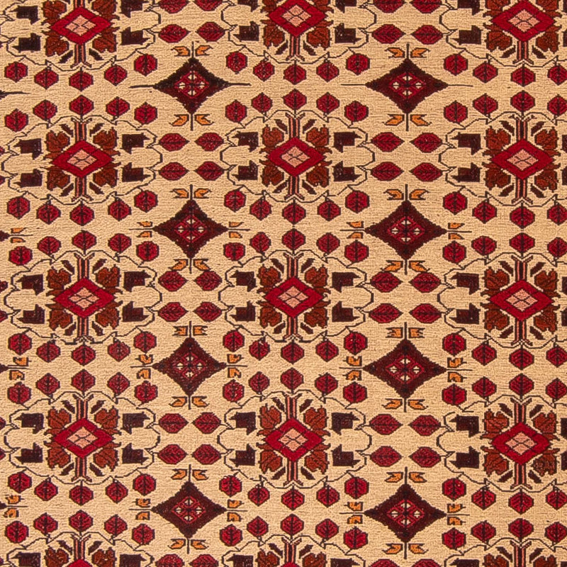 Kelim-tæppe - orientalsk - 200 x 126 cm - lys brun