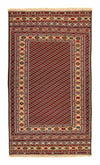 Afghansk kilim Tæppe 125x207cm - Rektangulær / Flerfarvet / 125 x 207 cm Rektangulær