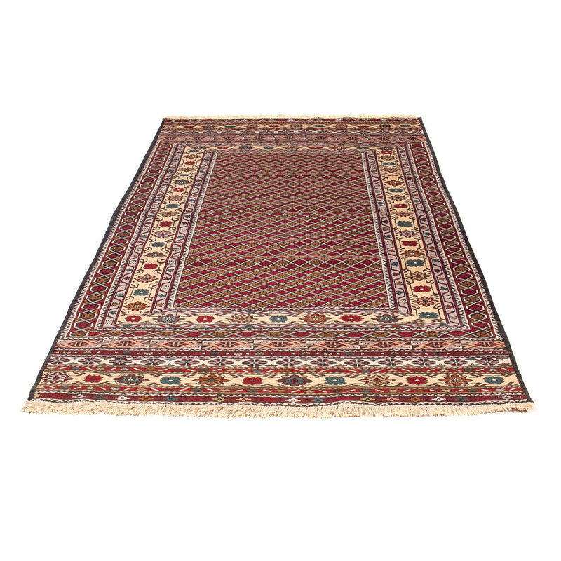 Kelim-tæppe - orientalsk - 207 x 125 cm - flerfarvet