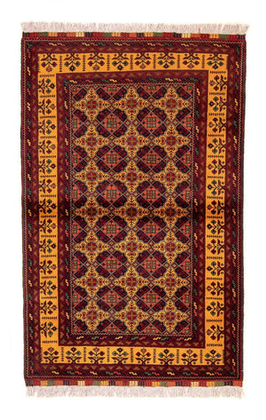 Løber Afghansk tæppe - Bukhara - 208 x 90 cm - flerfarvet