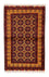 Løber Afghansk tæppe - Bukhara - 208 x 90 cm - flerfarvet