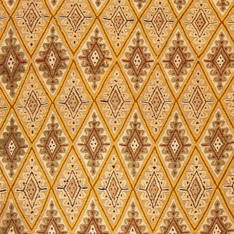 Kelim-tæppe - orientalsk - 190 x 148 cm - lys brun