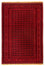 Afghansk tæppe - Bukhara - 283 x 208 cm - mørkerød