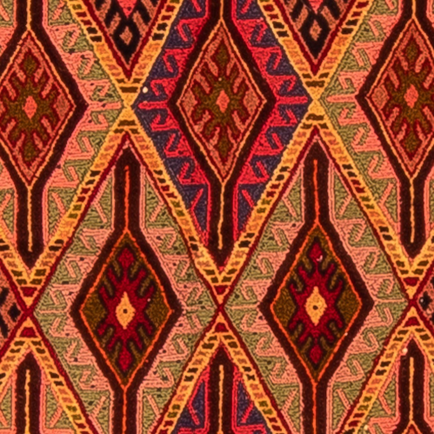 Kelim-tæppe - orientalsk - 180 x 142 cm - flerfarvet
