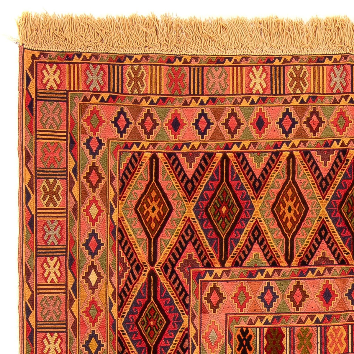 Afghansk kilim Tæppe 142x180cm