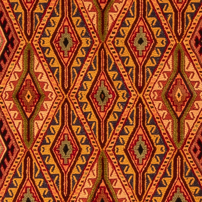 Kelim-tæppe - orientalsk - 167 x 142 cm - flerfarvet